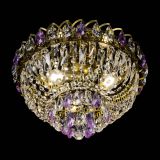Люстра Астра Бутон №3 фиолетовая под бронзу в Самаре Люстра Астра Бутон №3 фиолетовая под бронзу в Самаре