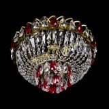 Люстра Астра Бутон №3 красная под бронзу в Самаре