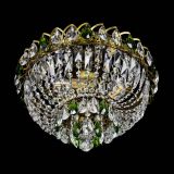 Люстра Астра Бутон №3 зеленая под бронзу в Самаре