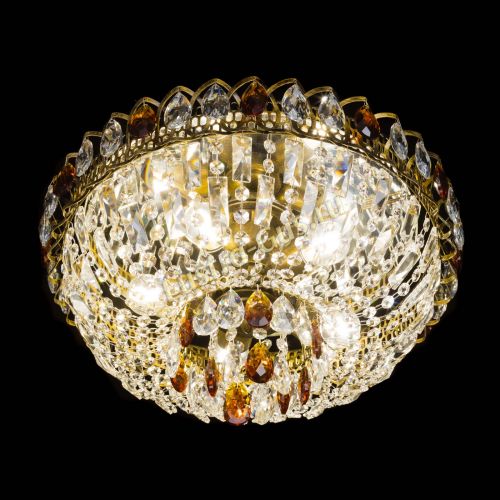 Люстра Астра Бутон №5 чайная под бронзу в Самаре Гусь Хрустальный