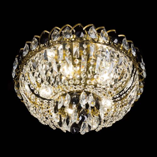 Люстра Астра Бутон №5 черная под бронзу в Самаре Гусь Хрустальный