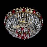 Люстра Астра Бутон №5 красная под бронзу в Самаре