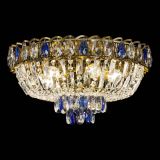 Люстра Астра Бутон №5 синяя под бронзу в Самаре