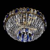 Люстра Астра Бутон №5 синяя под бронзу в Самаре