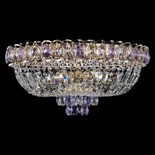 Люстра Астра Бутон №5 фиолетовая в Самаре Гусь Хрустальный