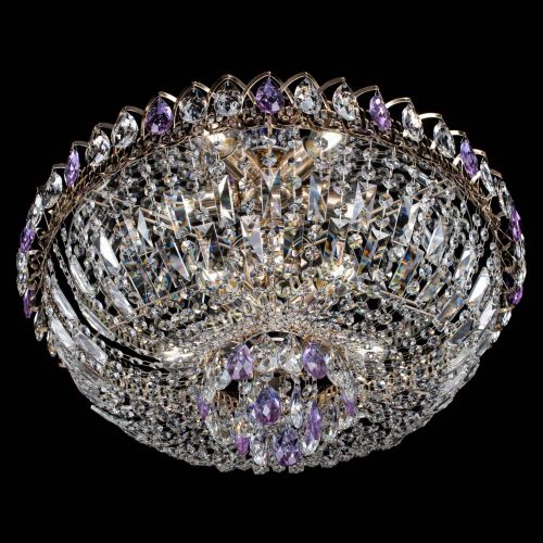 Люстра Астра Бутон №5 фиолетовая в Самаре Гусь Хрустальный