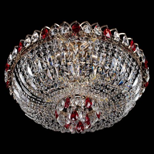 Люстра Астра Бутон №5 красная в Самаре Гусь Хрустальный