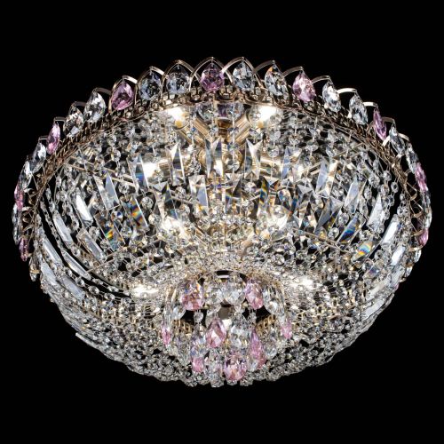 Люстра Астра Бутон №5 розовая в Самаре Гусь Хрустальный