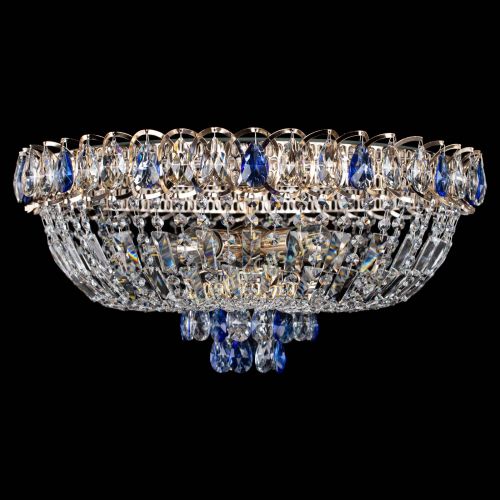 Люстра Астра Бутон №5 синяя в Самаре Гусь Хрустальный