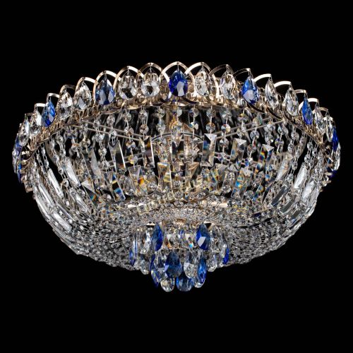 Люстра Астра Бутон №5 синяя в Самаре Гусь Хрустальный