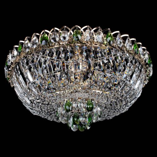 Люстра Астра Бутон №5 зеленая в Самаре Гусь Хрустальный