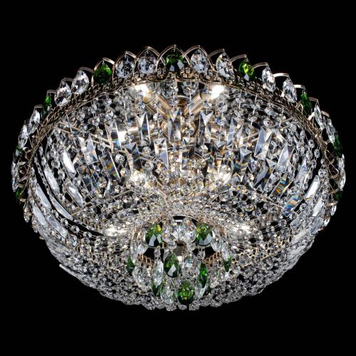 Люстра Астра Бутон №5 зеленая в Самаре Гусь Хрустальный