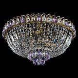 Люстра Астра Бутон №6 под бронзу Фиолетовая в Самаре