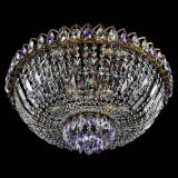 Люстра Астра Бутон №6 под бронзу Фиолетовая в Самаре