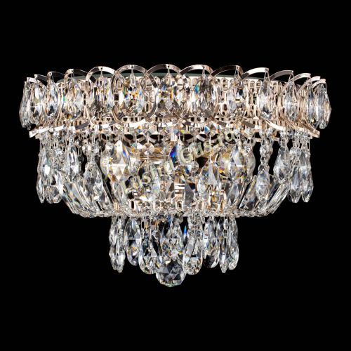 Люстра Астра Шар №3 с журавликами в Самаре Гусь Хрустальный