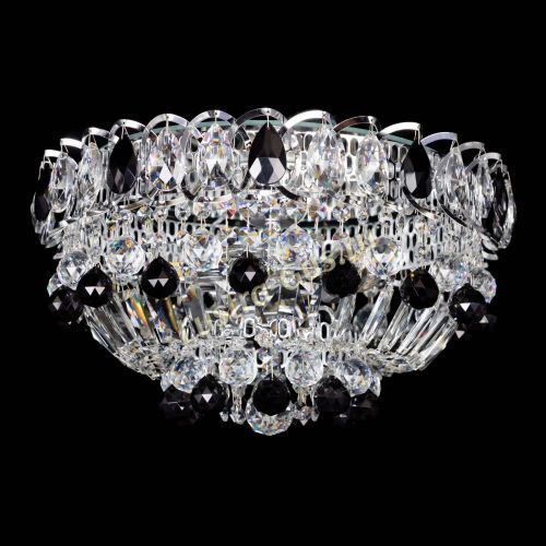 Люстра Астра Шар №3 Черная в Самаре Гусь Хрустальный