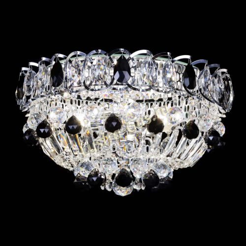 Люстра Астра Шар №3 Черная в Самаре Гусь Хрустальный