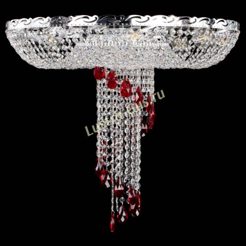 Люстра Диана №1 красная в Самаре Гусь Хрустальный