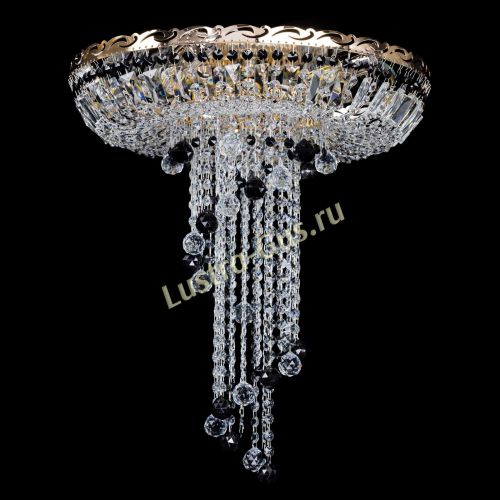 Люстра Диана №6 Шар 30 черная в Самаре Гусь Хрустальный
