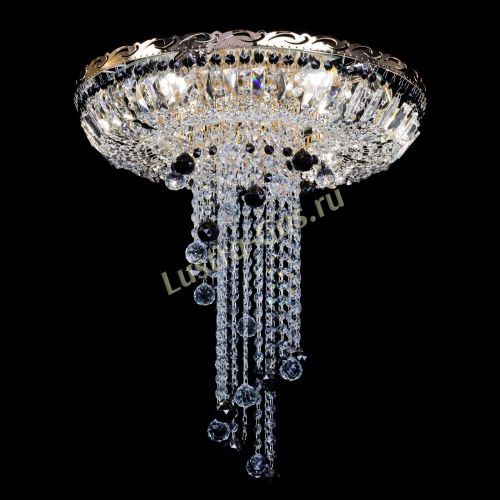 Люстра Диана №6 Шар 30 черная в Самаре Гусь Хрустальный