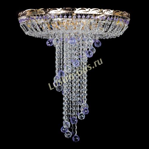 Люстра Диана №6 Шар 30 фиолетовая в Самаре Гусь Хрустальный