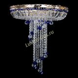 Люстра Диана №6 Шар 30 синяя в Самаре