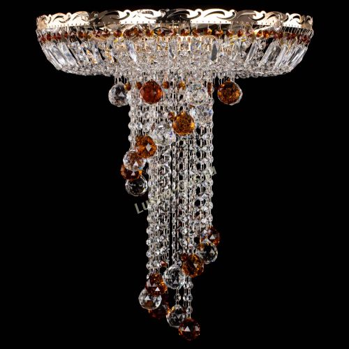 Люстра Диана №6 Шар 40 чайная в Самаре Гусь Хрустальный