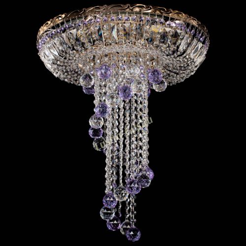 Люстра Диана №6 Шар 40 фиолетовая в Самаре Гусь Хрустальный