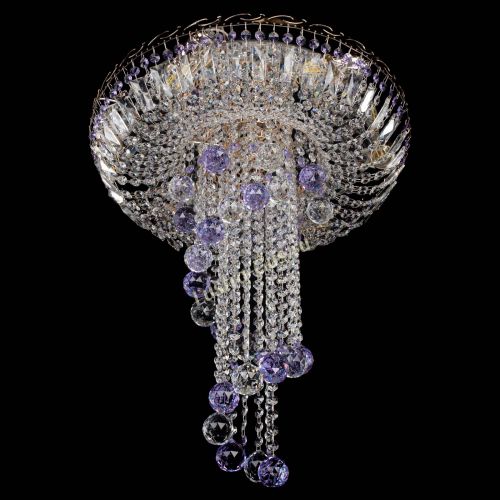 Люстра Диана №6 Шар 40 фиолетовая в Самаре Гусь Хрустальный