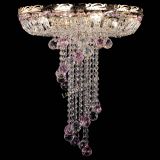 Люстра Диана №6 Шар 40 розовая в Самаре