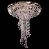 Люстра Диана №6 Шар 40 розовая в Самаре