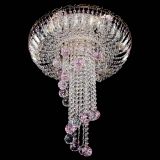 Люстра Диана №6 Шар 40 розовая в Самаре