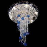 Люстра Диана №6 Шар 40 синяя в Самаре