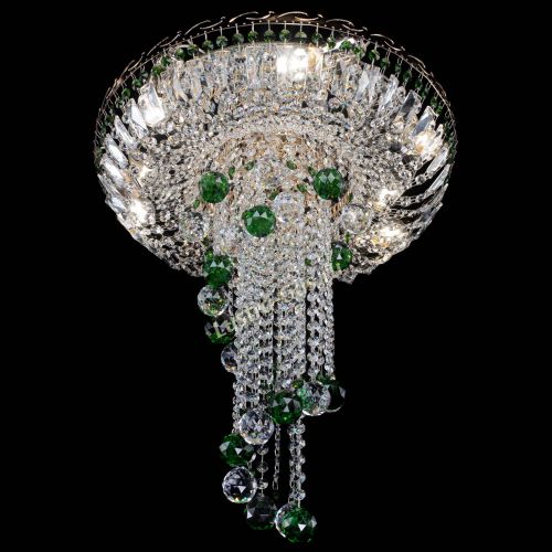 Люстра Диана №6 Шар 40 зеленая в Самаре Гусь Хрустальный