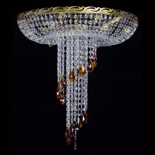 Люстра Диана №6 журавлик чайная под бронзу  в Самаре Гусь Хрустальный