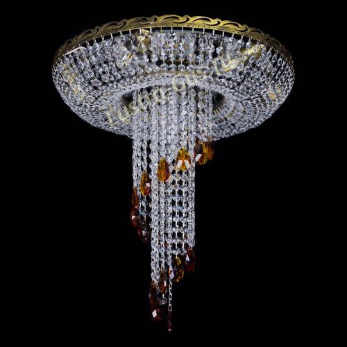 Люстра Диана №6 журавлик чайная под бронзу  в Самаре Гусь Хрустальный