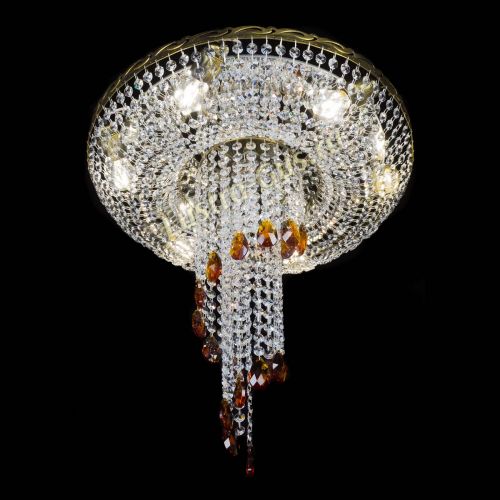 Люстра Диана №6 журавлик чайная под бронзу  в Самаре Гусь Хрустальный