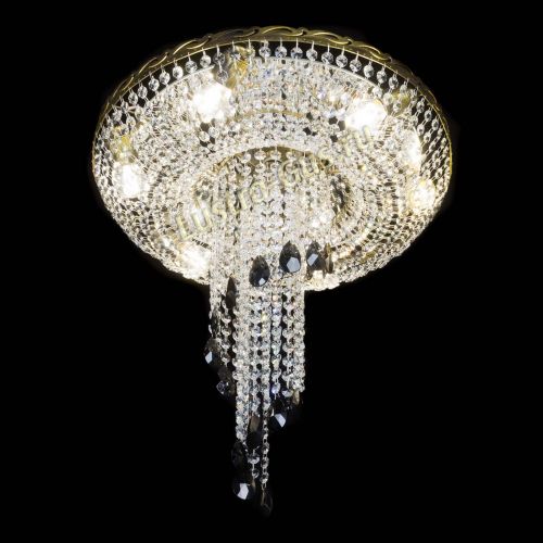 Люстра Диана №6 журавлик черная под бронзу  в Самаре Гусь Хрустальный