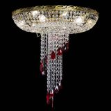 Люстра Диана №6 журавлик красная под бронзу в Самаре