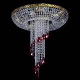 Люстра Диана №6 журавлик красная под бронзу в Самаре