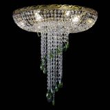 Люстра Диана №6 журавлик зеленая под бронзу  в Самаре