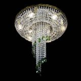 Люстра Диана №6 журавлик зеленая под бронзу  в Самаре