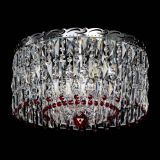 Люстра Диана Пластинка №3 красная в Самаре