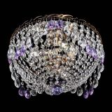 Люстра Диана журавлик фиолетовая в Самаре