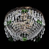 Люстра Диана журавлик зеленая в Самаре