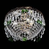 Люстра Диана журавлик зеленая в Самаре