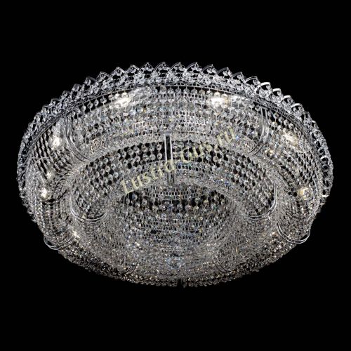 Люстра Двойное Кольцо Классика - 10 ламп в Самаре Гусь Хрустальный