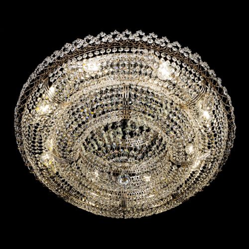 Люстра Двойное Кольцо Классика в Самаре Гусь Хрустальный