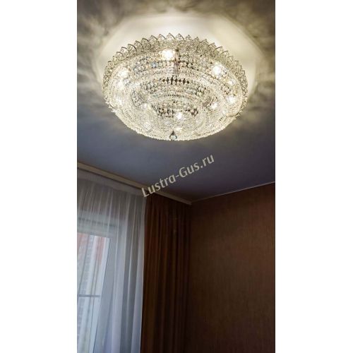 Люстра Двойное Кольцо Классика в Самаре Гусь Хрустальный