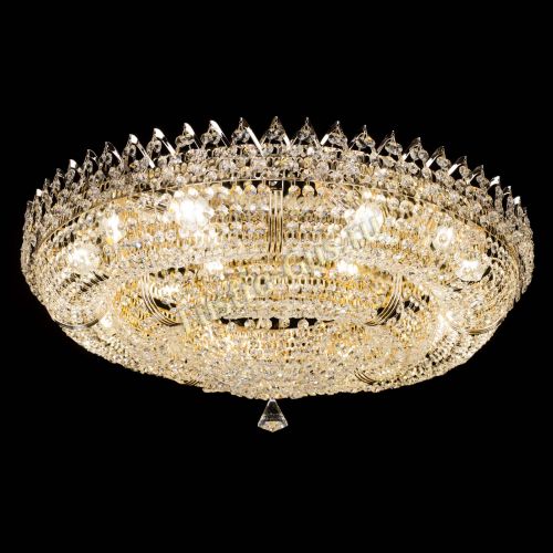 Люстра Двойное Кольцо Корона 700 мм в Самаре Гусь Хрустальный